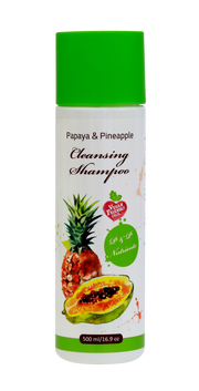Cleansing Shampoo With Papaya & Pineapple Extracts And Vitamin E