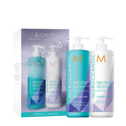 Moroccanoil Blonde Shampoo & Conditioner Set - deadseashop.com