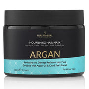 Pure Mineral Argan Hair Mask - deadseashop.com