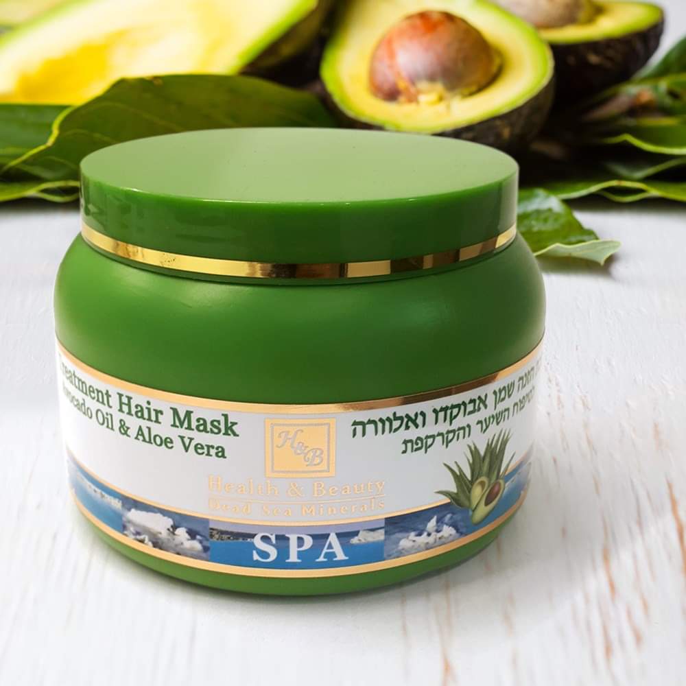 Treatment Hair Mask Avocado Oil & Aloe Vera Dead Sea Shop