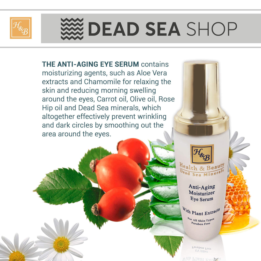 Anti-Aging Serum Eye Gel | Dead Sea Shop